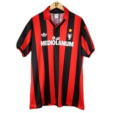 1990-91 Ac Milan Maglia Adidas