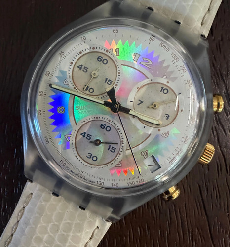 Swatch chrono whipped - swatch, cream
