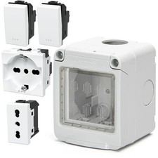 PLACCA STAGNA IP54 ESTERNO A