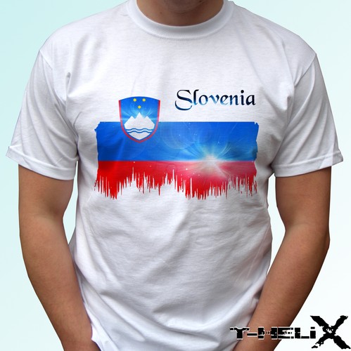 Shirt bianca bandiera - t,