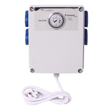 Timer Box multipresa temporizzatore analogico quadro elettrico 4/8/12 prese 600W