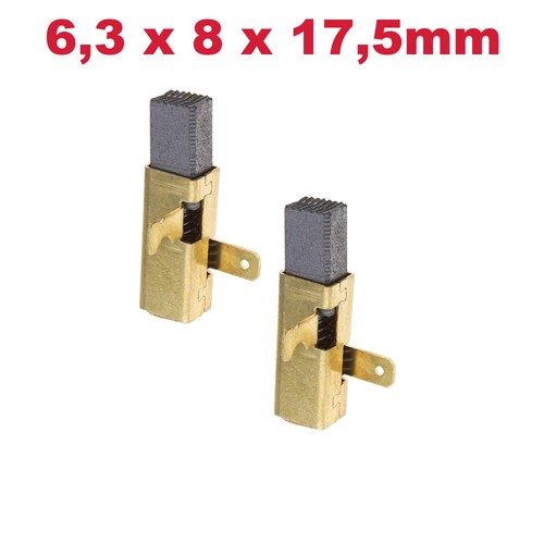 Spazzole carbone 3 x - carbone, 8