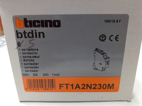 Bticino ft1a2n230m contattore - ft1a2n230m,