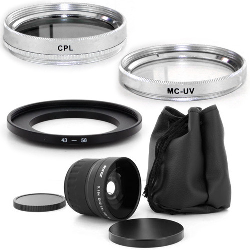 Wide fisheye 18x - wide, 0,18x
