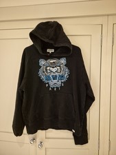 Felpa con cappuccio Kenzo nera