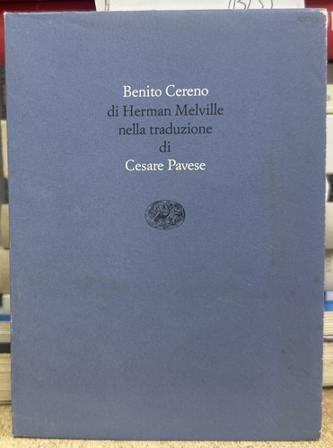 Benito cereno di - (narrativa),