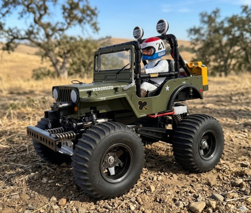 Raro tamiya wild willy m38 - willy, swb