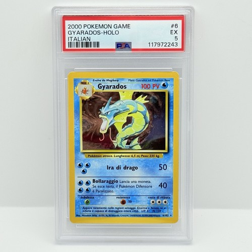 Carta pokémon gyarados holo - carta,