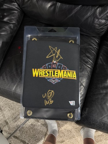 Wwe fanatics john cena signed - wwe,