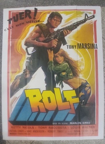 Locandina film pieghevole tony - film,