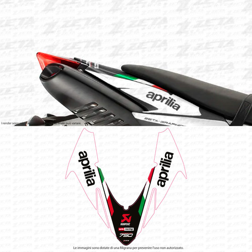 Set grafiche coda - per, aprilia