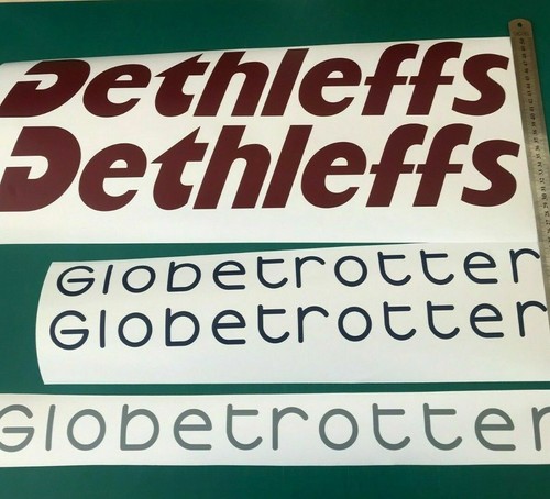 Set decalcomanie dethleffs - set,
