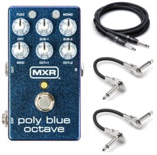 Nuovo MXR M306 Poly Blue Pedale per chitarra effetti ottava