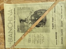 Pubblicità moto Bianchina