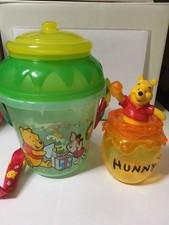 Winnie the Pooh, contenitore per popcorn, astuccio per piccoli oggetti, Disneyland, 80°