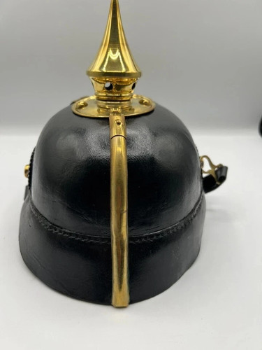 Elmetto pelle prussiano - pelle,