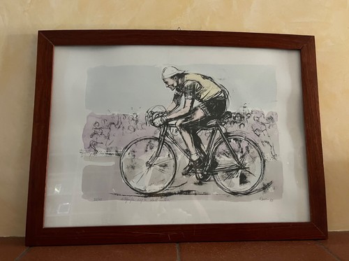 Quadro con litografia