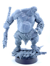 Miniatura Ogre, in resina