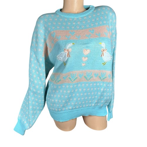 Maglione vintage anni blu - vintage,