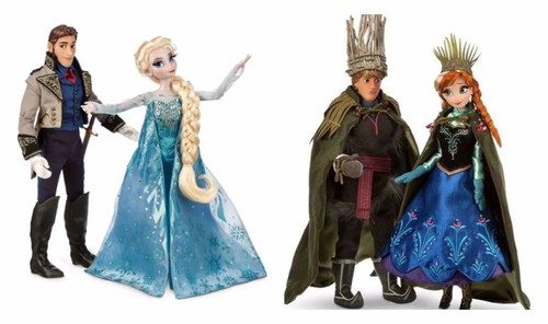 Lotto bambola elsa - elsa, hans