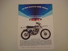 advertising Pubblicità 1978 MOTO TESTI CROSS MONOCROSS 50 P6 RAD.