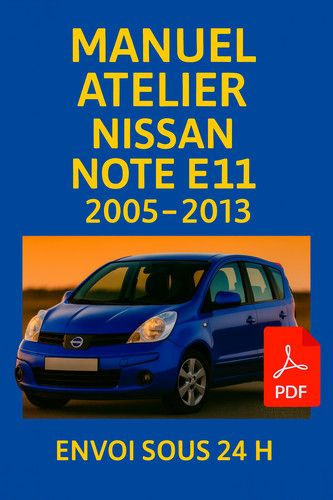 Manuel atelier nissan note - nissan,
