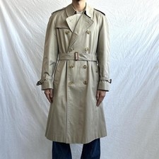 trench uomo vintage burberry