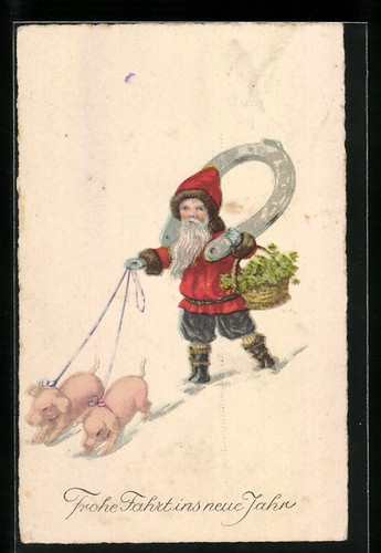 Cartolina nano indossa ferro