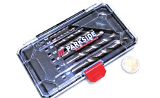 Parkside PERFORMANCE set 7 pezzi punte da trapano FERRO ACCIAIO + custodia NO FL
