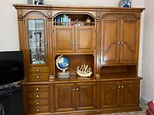 Mobile soggiorno in legno con Cristalliera - Ottime condizioni