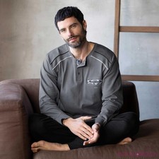 Pigiama uomo scollo serafino