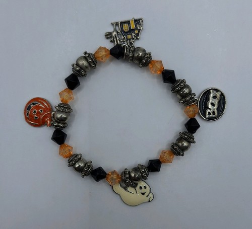 Bracciale elastico halloween - bracciale,