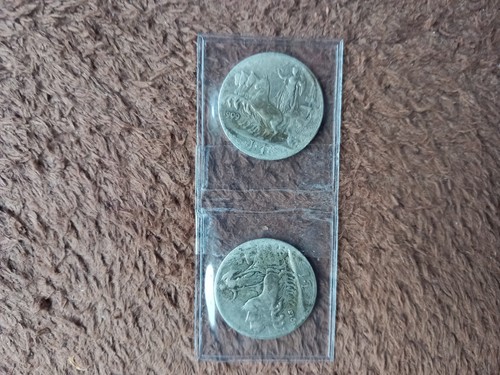 Monete lira argento - monete,