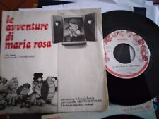 7" PUBBLICITARIO CAROSELLO LIEVITO BERTOLINI LE AVVENTURE DI MARIA ROSA EX