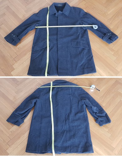 Cappotto lana uomo made - lana, in