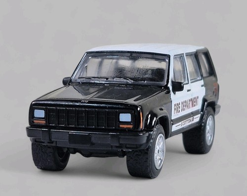 Diorama jeep cherokee fire - diorama,