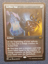 Aether Vial ETCHED FOIL 555 - Double Masters 2022 - MTG - ENG - NM