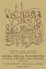 MONTE S. SAVINO: Sagra della Porchetta