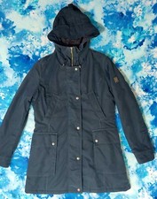 Giaccone cappotto lungo con cappuccio antivento trapuntato Belstaff Taglia L (46