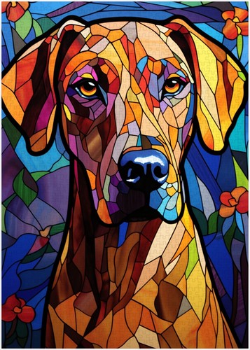 Puzzle ridgeback rhodesian - puzzle, in