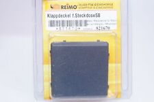 REIMO/Inprojal 821670 Coperchio Pieghevole per Presa Elettrica, Grigio Ardesia Confezione SB