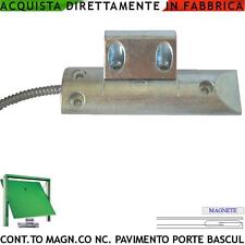 Sensore Magnetico da Pavimento Antifurto Porte Basculanti Alluminio Pressofuso