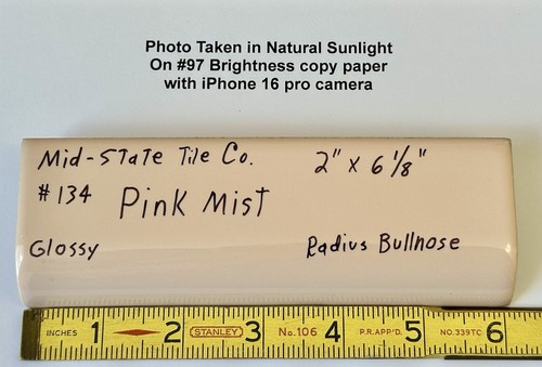 Peachy pink mist - pink, x