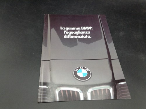 Depliant auto vintage bmw - depliant,