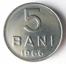 1966 ROMANIA 5 BANI - AU/UNC - Ottima moneta - Spedizione gratuita - Pattumiera #LC 85