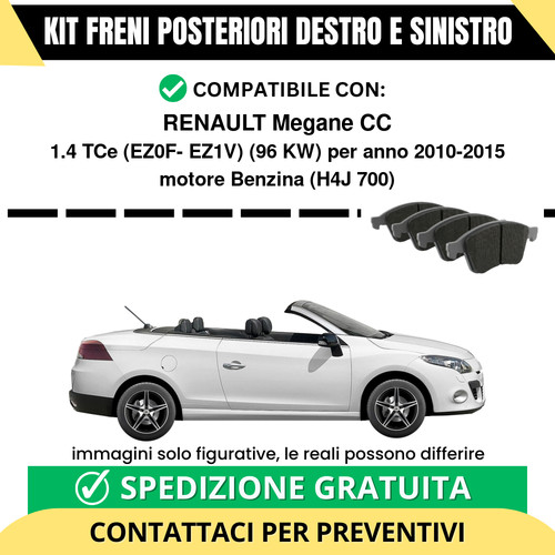 Pastiglie freno posteriori - freno,