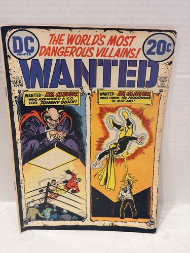 Vintage 1973 comics worlds - dc,
