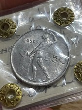 50 Lire 1954 Periziata Qfdc