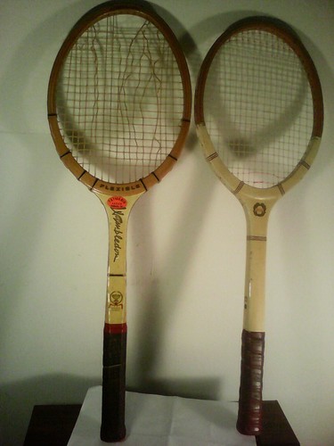 Racchetta tennis legno - legno, '