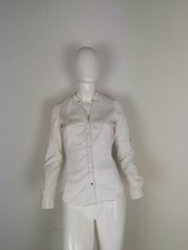 ZARA CAMICIA MAGLIA T- SHIRT BLUSA DONNA TAGLIA M COLORE BIANCO 